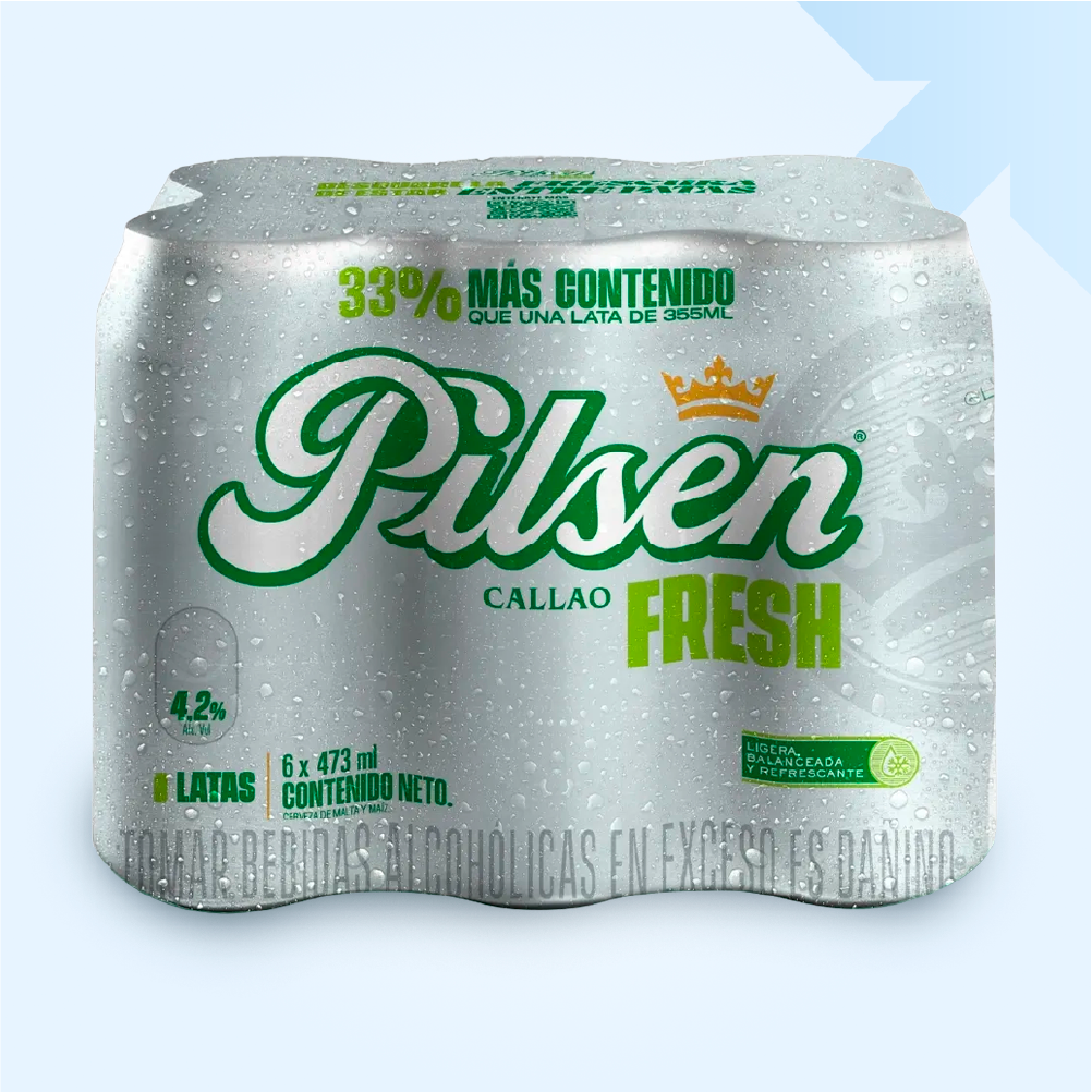 Cerveza Pilsen Fresh