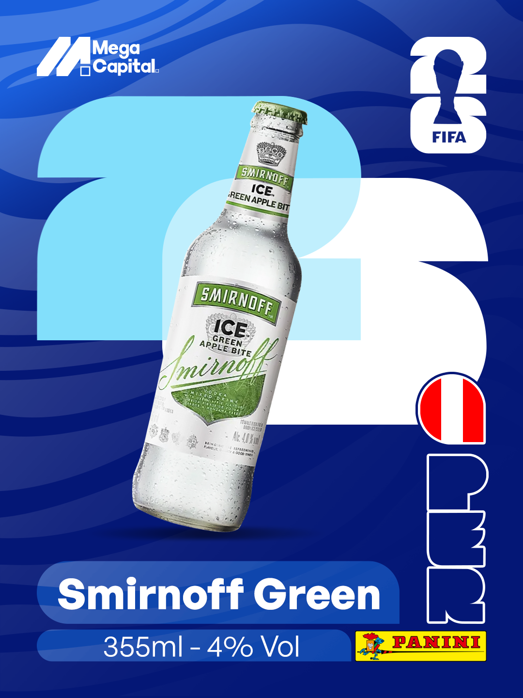 Figura smirnoff green 355